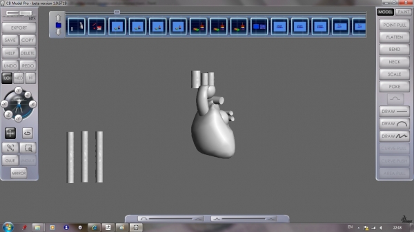 Creation of heart: Step 10